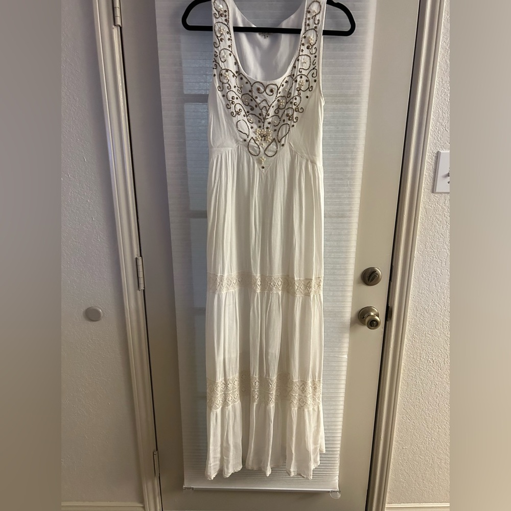 Off white Maxi Dress